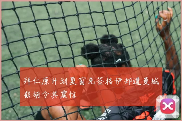 拜仁原计划夏窗免签格伊却遭曼城截胡令其震惊